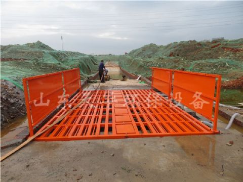 點擊查看詳細信息<br>標題：寬*長*高 4m*6m*1.2m 100T工程洗車機  閱讀次數：4339